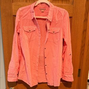 Pink Button-Up Shirt